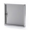 Recessed Stainless Steel Access Door without Flange, allen hex head operated cam latch, piano hinge