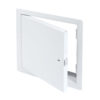 PFN-00- Fire-Rated Uninsulated Access Door with Exposed Flange. Ring and self-latching tool-key operated slam latches. Piano hinge